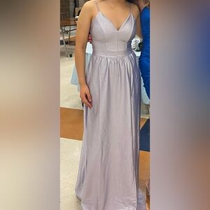 Windsor Purple Glitter Formal Dress